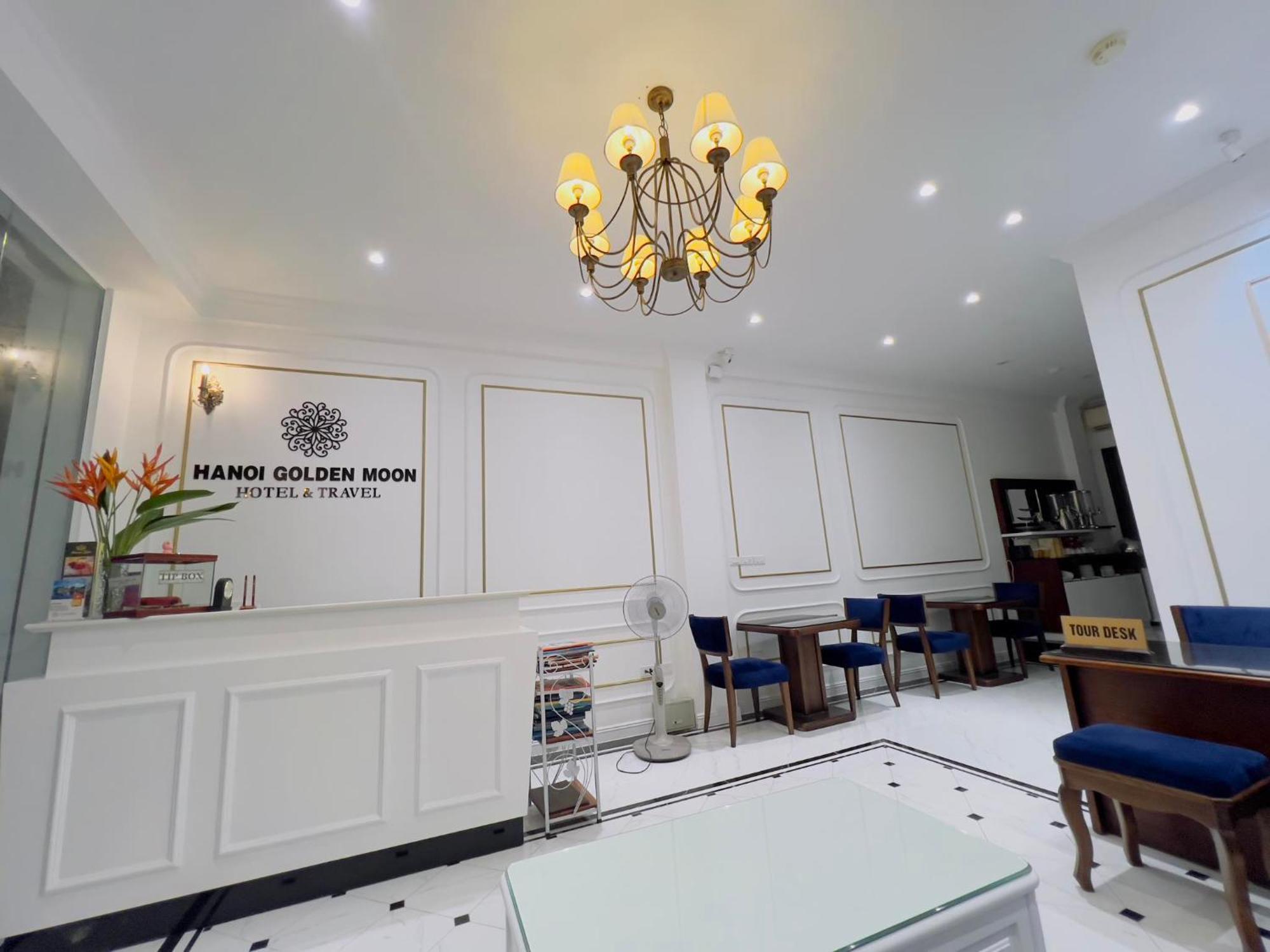 Hanoi Golden Moon Hotel & Travel Zewnętrze zdjęcie