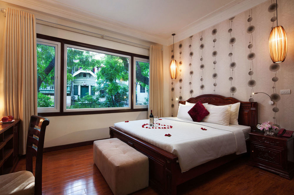Hanoi Golden Moon Hotel & Travel Zewnętrze zdjęcie
