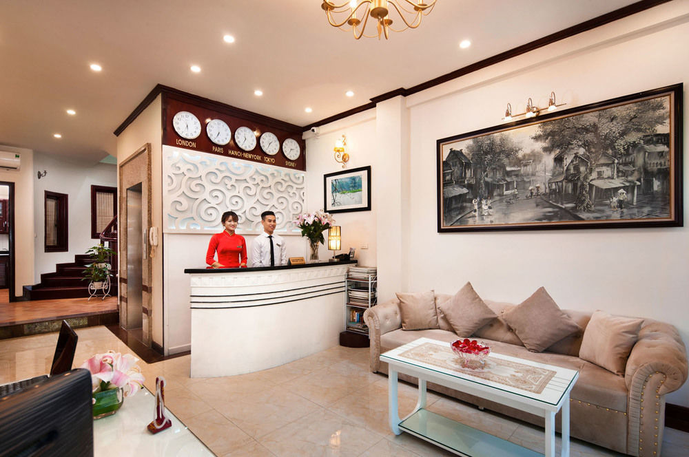 Hanoi Golden Moon Hotel & Travel Zewnętrze zdjęcie